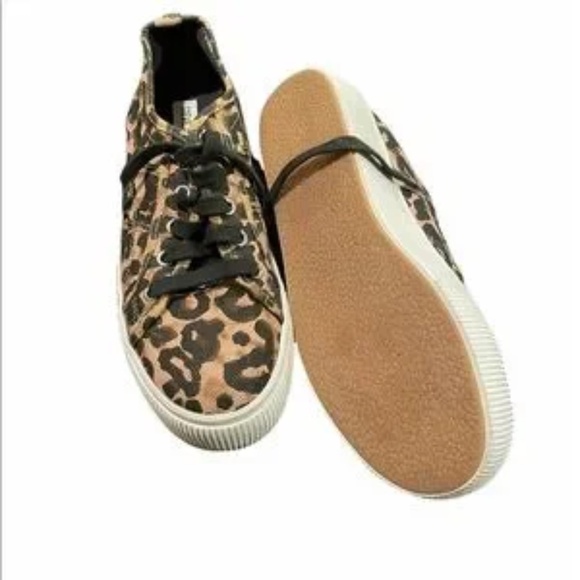 Steve Madden Emmi Leopard Print Platform Sneakers, size 8 - Picture 7 of 8